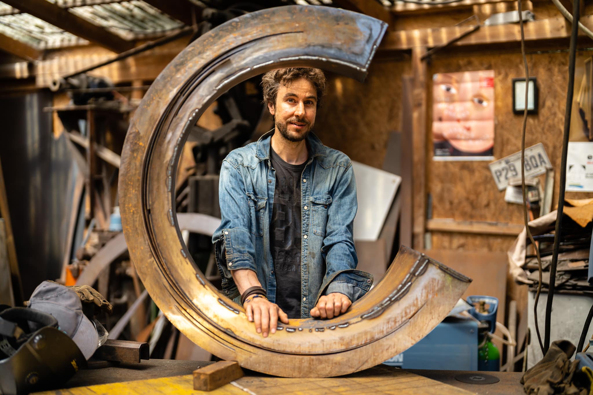 Emmanuel Lendenmann, Sculpteur sur métal