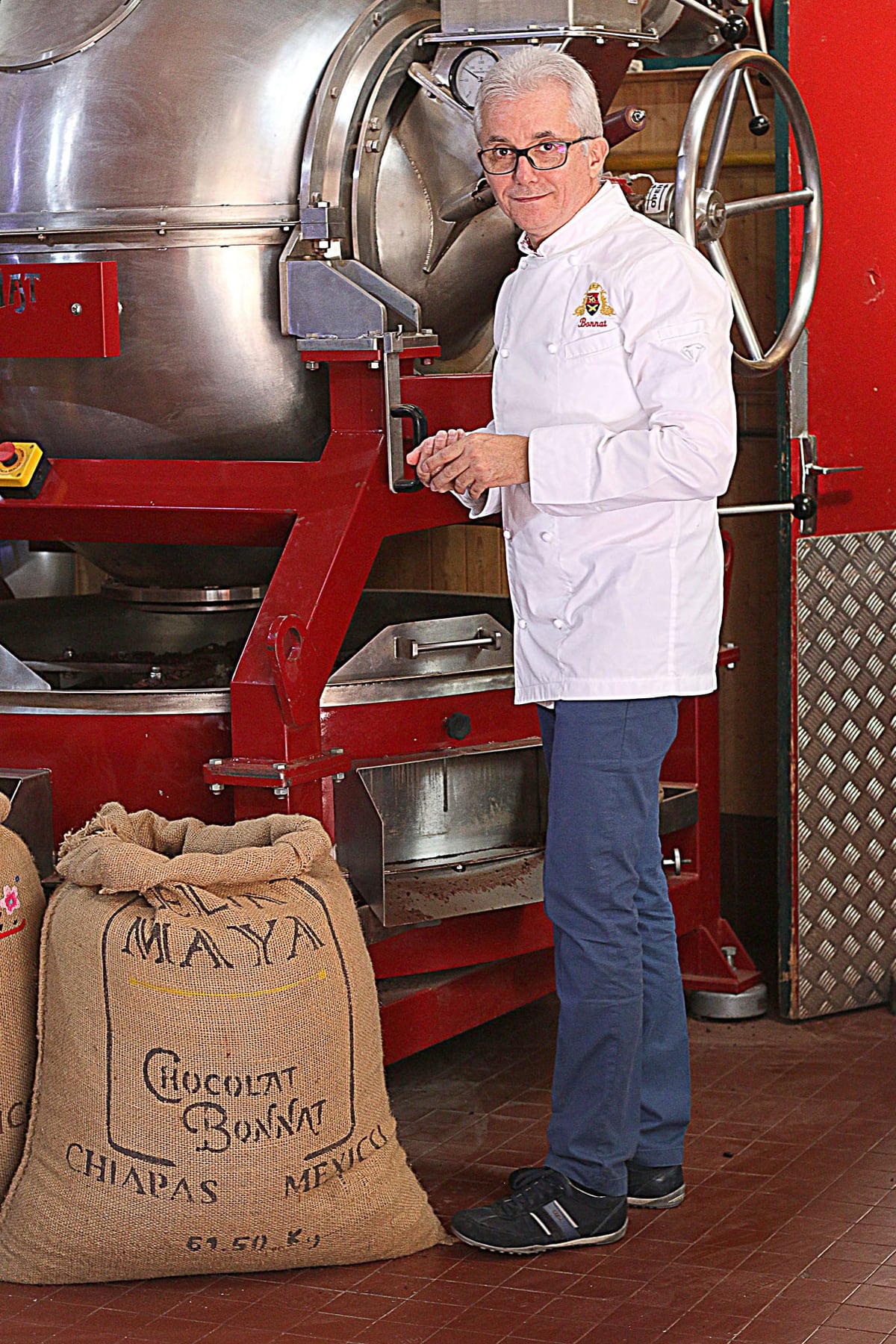Stéphane Bonnat, maître chocolatier. — photographie
