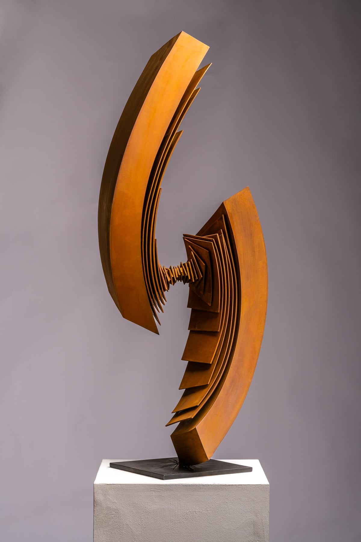 Emmanuel Lendenmann, sculpteur sur métal. — photographie