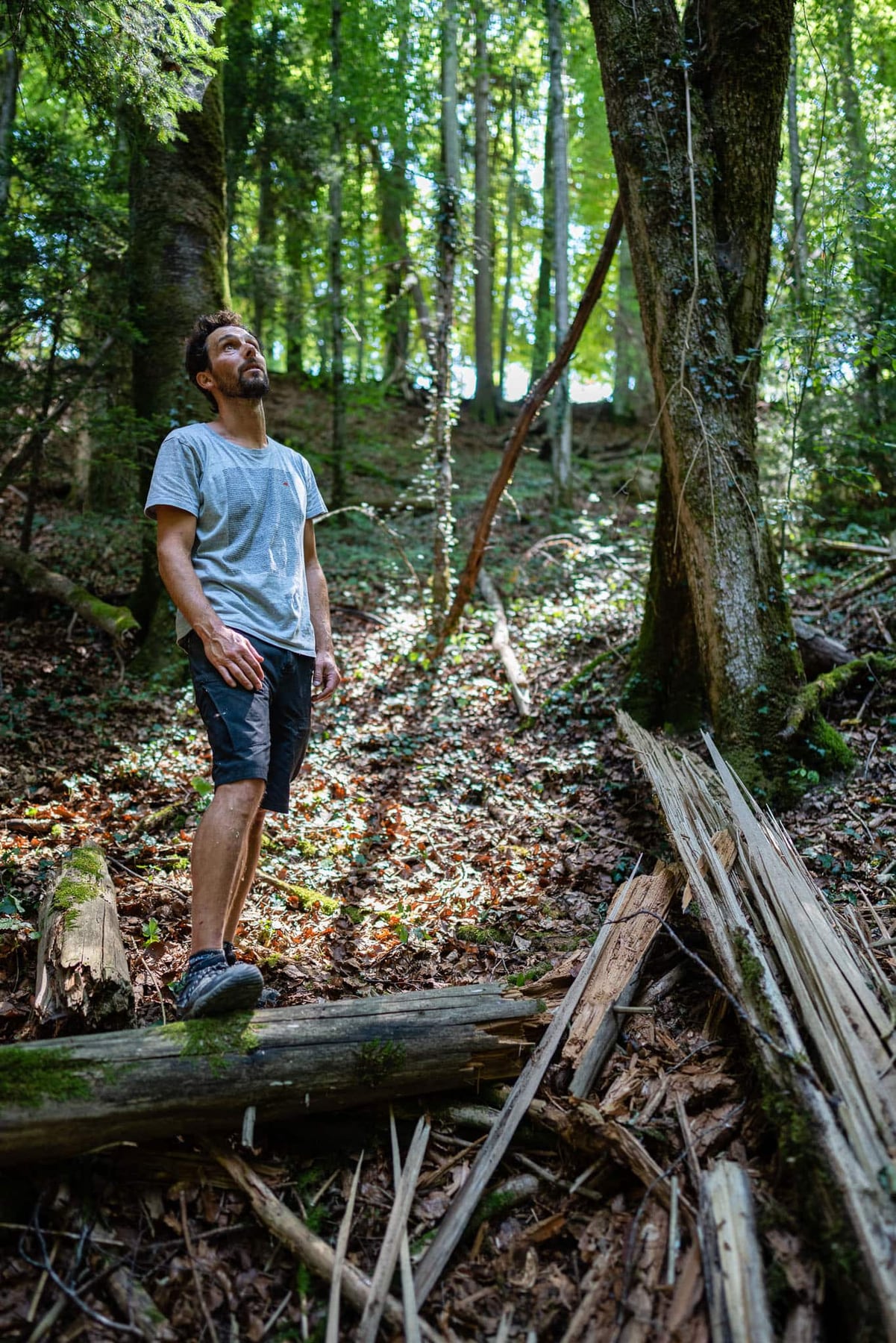 Jérôme Blanc, tourneur d’art sur bois. — photographie